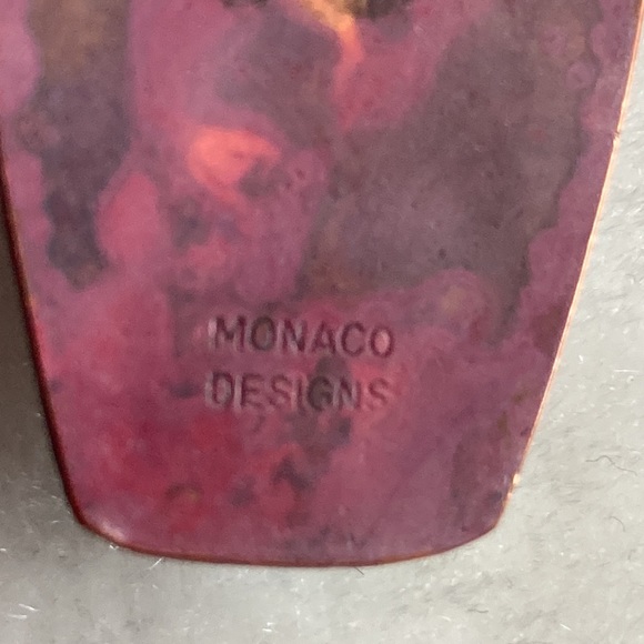 Monaco Designs Sterling, Turquoise and Mixed Metals Collar Necklace - Picture 6 of 16